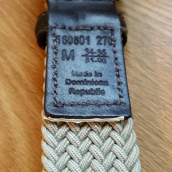 Women / Men Stretch Woven Belt - Picture 2 of 5